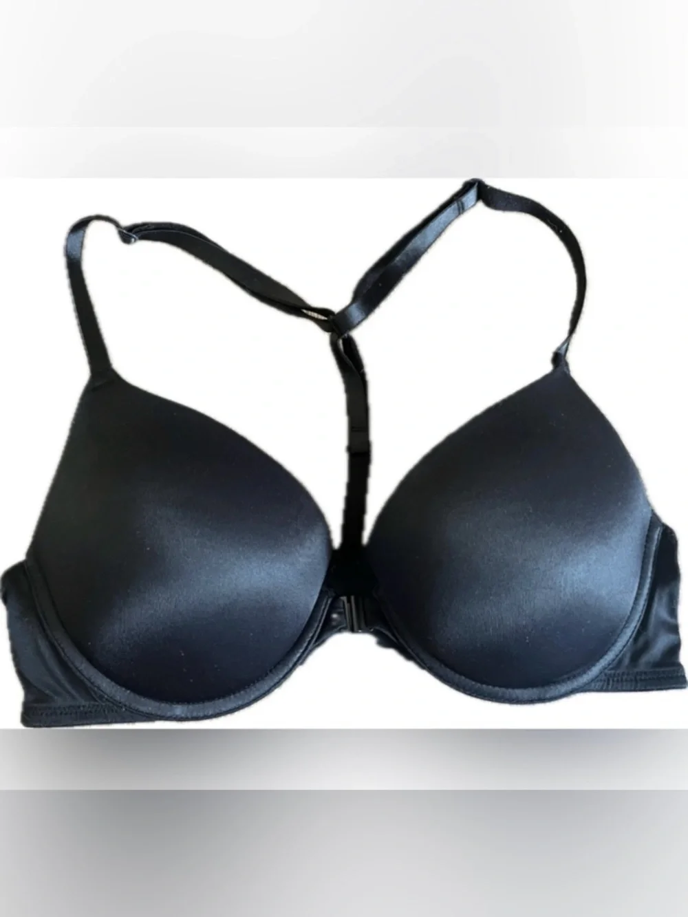 PINK Victoria's Secret Black Push Up Bra. Size 34B. Excellent condition. - Picture 1 of 10